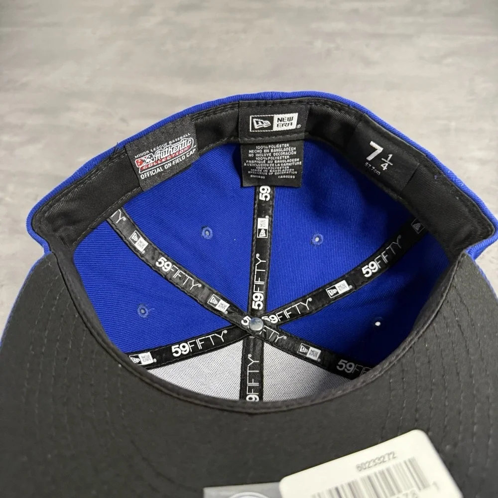 Worcester Red Sox‎ Hat New Era Cap 7 1/4 Blue MiLB Farm Minor 59Fifty USA NEW